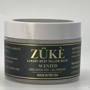 Zükè Luxury Tallow moisturizing balm - Designer Scented - 2.5 oz jar